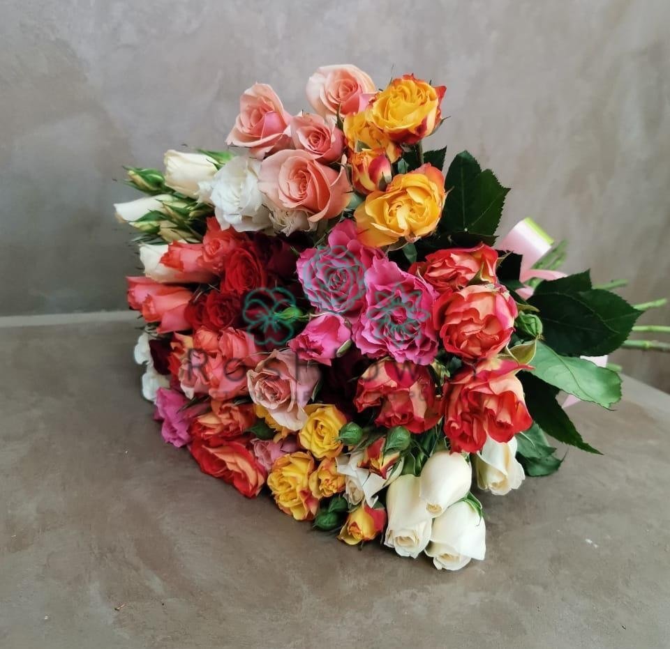 Букет цветов из: Розы в Смоленке