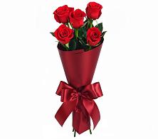 Букет 5 Красных роз Эдлесс Лав в Смоленке