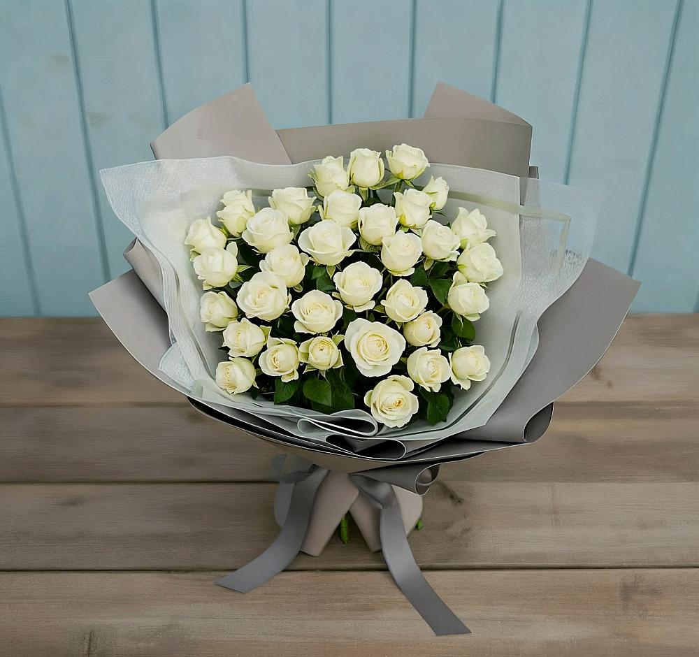Букет Белоснежная нежность в Смоленке