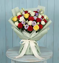 Букет цветов из:  Розы в Смоленке