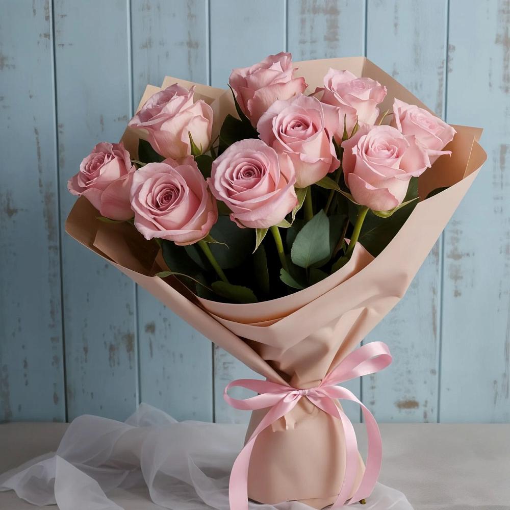 Букет цветов из: Розы в Смоленке