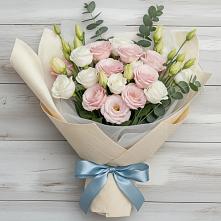 Букет цветов из:  Лизиантусы #REPLACE_PRED# Смоленке