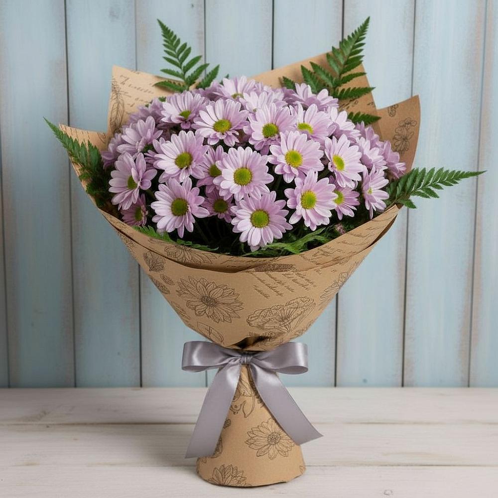 Букет цветов из: Хризантемы в Смоленке