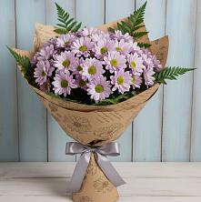Букет цветов из:  Хризантемы в Смоленке