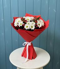 Букет цветов из:  Хризантемы в Смоленке