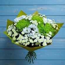 Букет цветов из:  Хризантемы в Смоленке