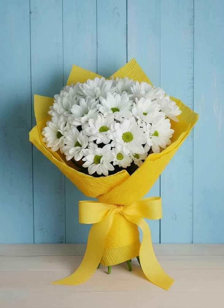 Букет цветов из: Хризантемы в Смоленке