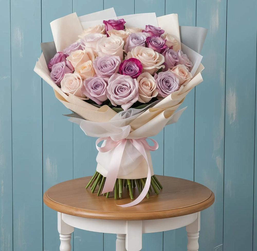 Букет цветов из: Розы в Смоленке