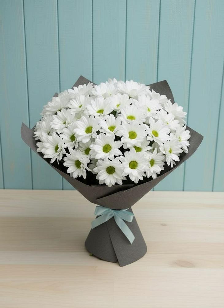 Букет цветов из: Хризантемы в Смоленке