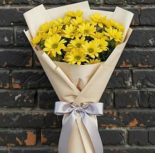 Букет цветов из:  Хризантемы в Смоленке