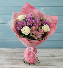 Букет цветов из:  Герберы в Смоленке