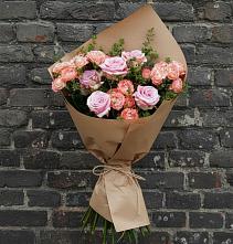 Букет цветов из:  Розы в Смоленке