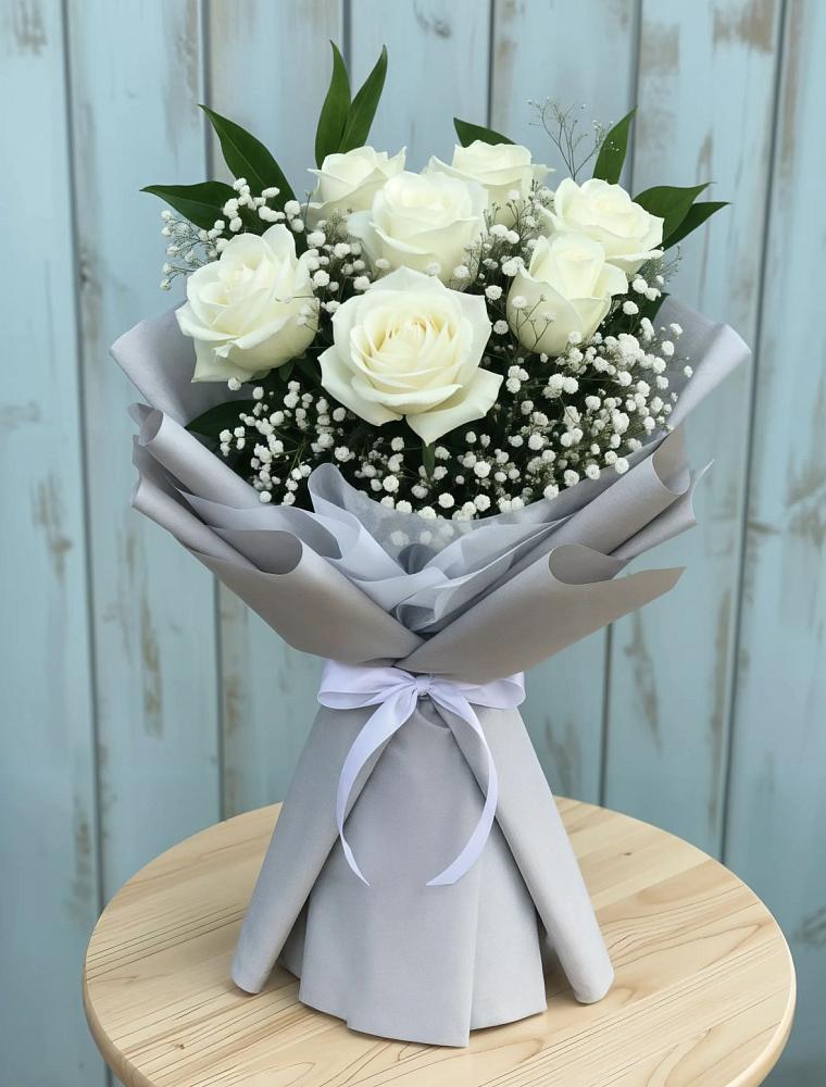 Букет цветов из: Розы в Смоленке