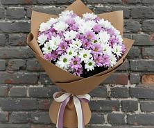 Букет цветов из:  Хризантемы в Смоленке