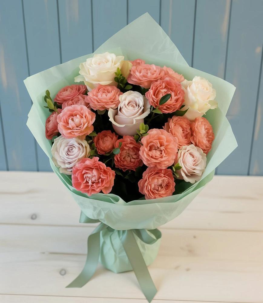 Букет цветов из: Розы в Смоленке