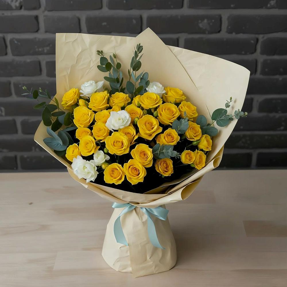 Букет цветов из: Розы в Смоленке