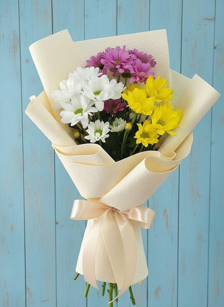 Букет цветов из: Хризантемы в Смоленке