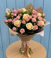 Букет цветов из:  Розы в Смоленке