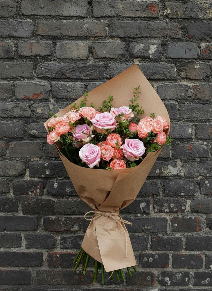 Букет цветов из: Розы в Смоленке