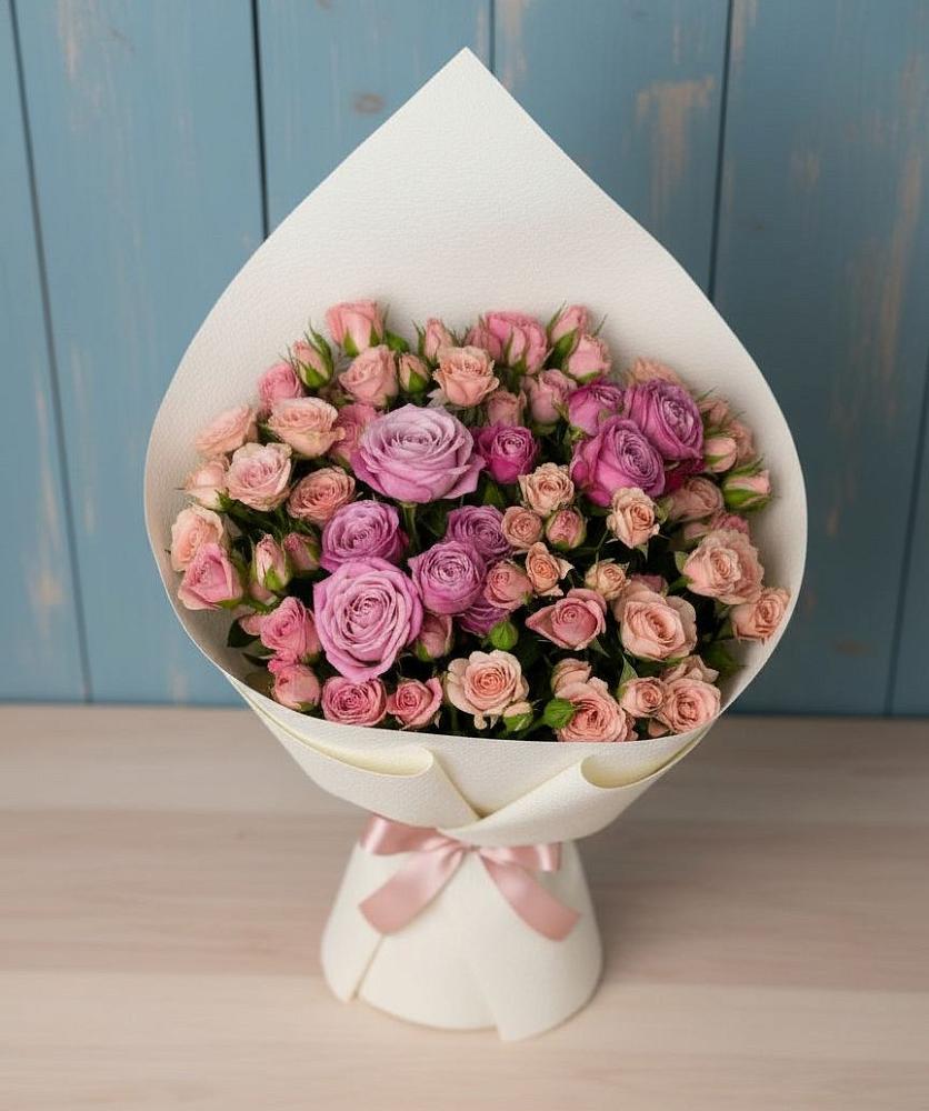 Букет цветов из: Розы в Смоленке