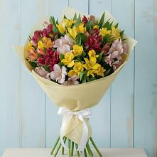 Букет цветов из:  Альстромерии в Смоленке