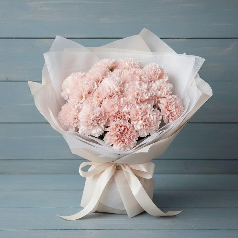 Букет цветов из: Гвоздики в Смоленке