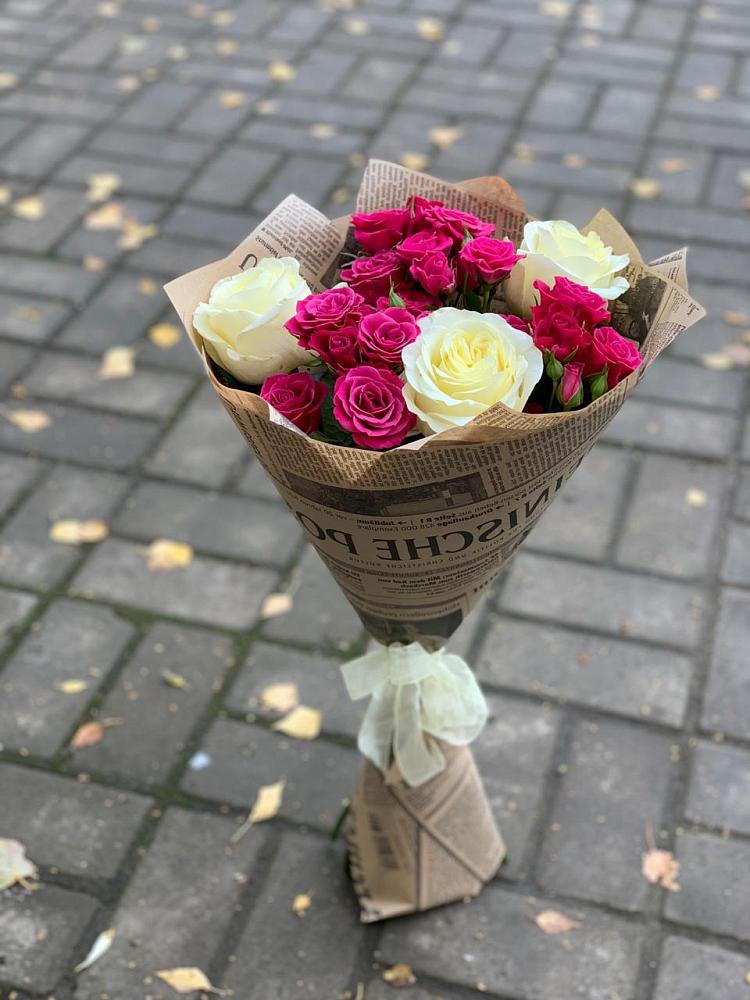 Букет цветов из: Розы в Смоленке