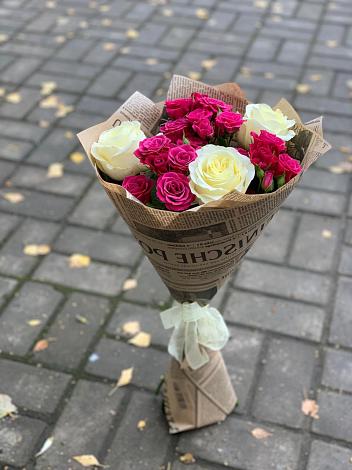 Букет цветов из: Розы в Смоленке