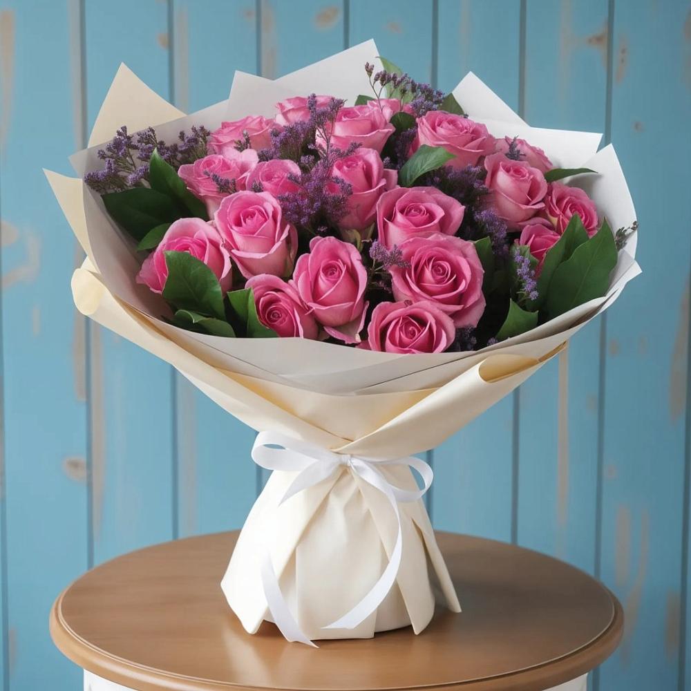 Букет цветов из: Розы в Смоленке