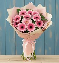 Букет цветов из:  Герберы в Смоленке